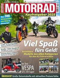 Abbildung von: Motorrad Kaufratgeber - 01/2025 - Motorbuch Verlag