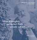 Cover: "Eine Kleinigkeit aus meiner Feder erlaube ich mir ." - Edition Text + Kritik