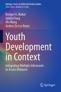 Cover: Youth Development in Context - Springer
