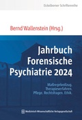 Cover: Jahrbuch Forensische Psychiatrie 2024 - MWV Medizinisch Wissenschaftliche Verlagsgesellschaft