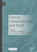 Cover: Science Communication and Trust - Palgrave Macmillan