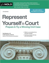 Enlarge image Cover: Represent Yourself in Court - NOLO