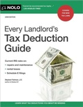 Cover: Every Landlord's Tax Deduction Guide - NOLO