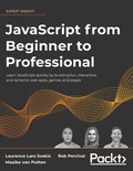 Cover: JavaScript from Beginner to Professional - Packt Publishing