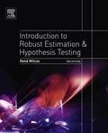 Cover: Introduction to Robust Estimation and Hypothesis Testing - Academic Press