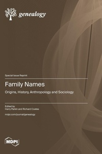 Enlarge image Cover: Family Names - MDPI AG