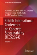 Cover: 4th fib International Conference on Concrete Sustainability (ICCS2024) - Springer