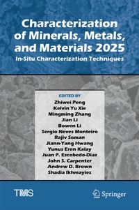 Abbildung von: Characterization of Minerals, Metals, and Materials 2025 - Springer