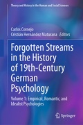 Cover: Forgotten Streams in the History of 19th-Century German Psychology - Springer