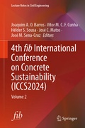Cover: 4th fib International Conference on Concrete Sustainability (ICCS2024) - Springer