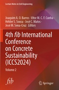 Cover: 4th fib International Conference on Concrete Sustainability (ICCS2024) - Springer