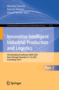 Cover: Innovative Intelligent Industrial Production and Logistics - Springer