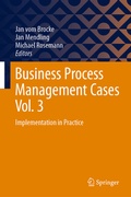Cover: Business Process Management Cases Vol. 3 - Springer
