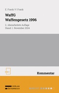 Bild: WaffG Waffengesetz 1996 - NWV im Verlag &Ouml;sterreich GmbH
