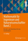Cover: Mathematik f&uuml;r Ingenieure und Naturwissenschaftler Band 2 - Springer Vieweg