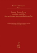 Cover: L'auteur dans ses livres: autorit&eacute; et mat&eacute;rialit&eacute; dans les litt&eacute;ratures romanes du Moyen &Acirc;ge - Reichert Verlag