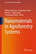 Cover: Nanomaterials in Agroforestry Systems - Springer