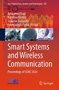 Enlarge image Cover: Smart Systems and Wireless Communication - Springer