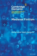Cover: Medieval Finitism - Cambridge University Press