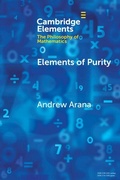 Cover: Elements of Purity - Cambridge University Press