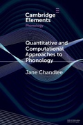 Cover: Quantitative and Computational Approaches to Phonology - Cambridge University Press