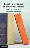Cover: Legal Heterodoxy in the Global South - Cambridge University Press
