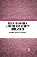 Bild: Music in Modern Japanese and Hebrew Literatures - Routledge