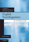 Cover: English Sociolinguistics - Cambridge University Press
