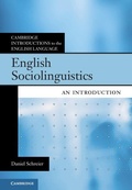 Cover: English Sociolinguistics - Cambridge University Press