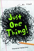Cover: Just One Thing! - Schiffer Kids