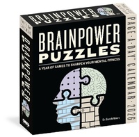 Enlarge image Cover: Brainpower Puzzles Page-A-Day (R) Calendar 2026 - Workman Calenders