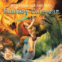 Abbildung von: Boris Vallejo and Julie Bell's Fantasy Wall Calendar 2026 - Workman Calenders