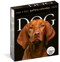 Abbildung von: Dog Page-A-Day (R) Gallery Calendar 2026 - Workman Calenders