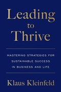 Cover: Leading to Thrive - Houndstooth Press