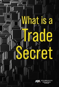 Abbildung von: What is a Trade Secret - American Bar Association