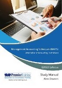 Abbildung von: Management AccountingTechniques - Study Manual - Premier Books