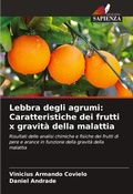 Cover: Lebbra degli agrumi - Edizioni Sapienza