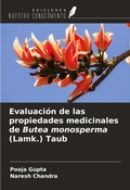 Cover: Evaluaci&oacute;n de las propiedades medicinales de Butea monosperma (Lamk.) Taub - Ediciones Nuestro Conocimiento