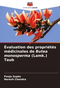 Cover: Evaluation des proprietes medicinales de Butea monosperma (Lamk.) Taub - Editions Notre Savoir
