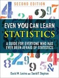 Cover: Even You Can Learn Statistics - Financial TImes Prentice Hall