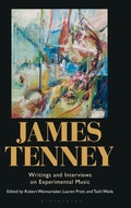 Cover: James Tenney - Bloomsbury Academic USA