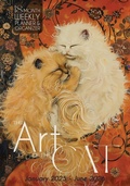 Cover: The Art of the Cat 18 Month Weekly Planner and Organizer - Soggy Nomad Press