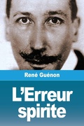 Cover: L'Erreur spirite - Prodinnova