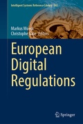 Cover: European Digital Regulations - Springer
