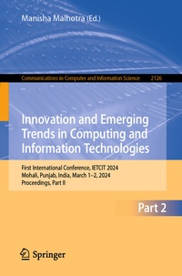 Abbildung von: Innovation and Emerging Trends in Computing and Information Technologies - Springer