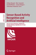Cover: Sensor-Based Activity Recognition and Artificial Intelligence - Springer