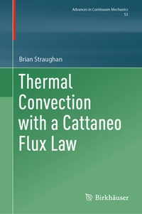 Abbildung von: Thermal Convection with a Cattaneo Flux Law - Birkhäuser