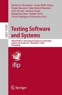 Abbildung von: Testing Software and Systems - Springer