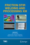 Cover: Friction Stir Welding and Processing XIII - Springer