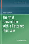 Cover: Thermal Convection with a Cattaneo Flux Law - Birkh&auml;user